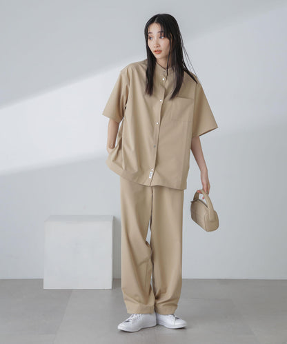 ストレートパンツ 多機能軽量ストレッチ－SHELTECH(セットアップ可)